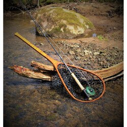 Jennings Net Company #15 Landing Net in Honey Amber